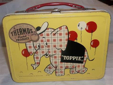 topsy the elephant metal lunch box|Hake's .